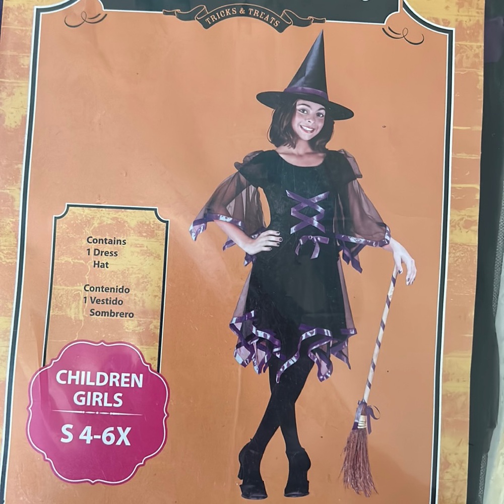 Ribbon Witch Halloween costume